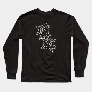 HomeSchoolTattoo Rose Long Sleeve T-Shirt